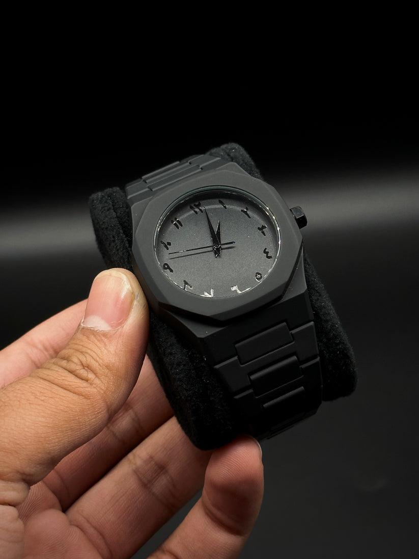 Noorayn™Black Arabic Aura Watch