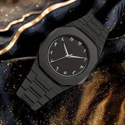 Noorayn™Black Arabic Aura Watch