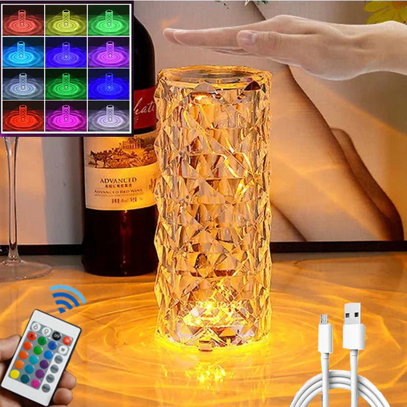 Noorayn™LED Crystal Table Lamp