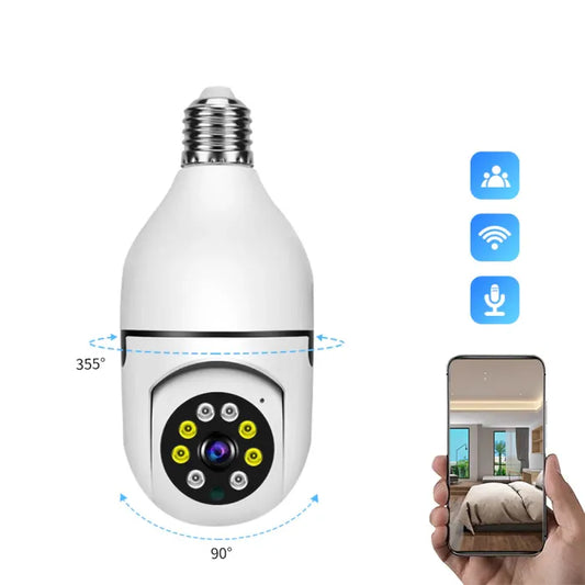 Noorayn™ Night Vision Wireless Bulb Camera
