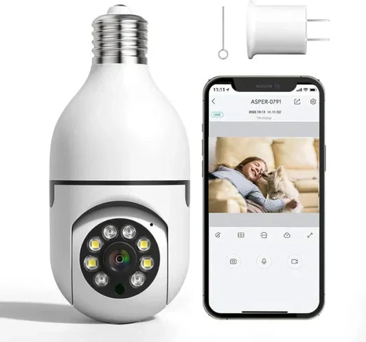 Noorayn™ Night Vision Wireless Bulb Camera